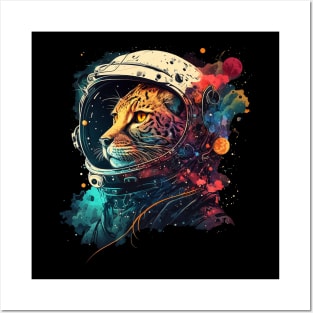 tiger astronaut Posters and Art